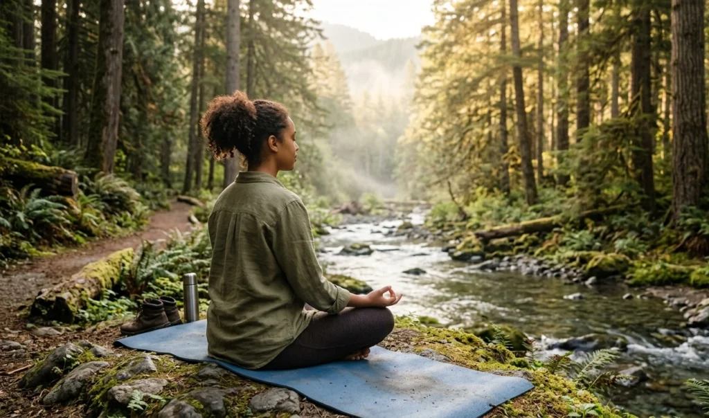 Natural Ayurvedic methods to calm anxiety and restore nervous system balance.