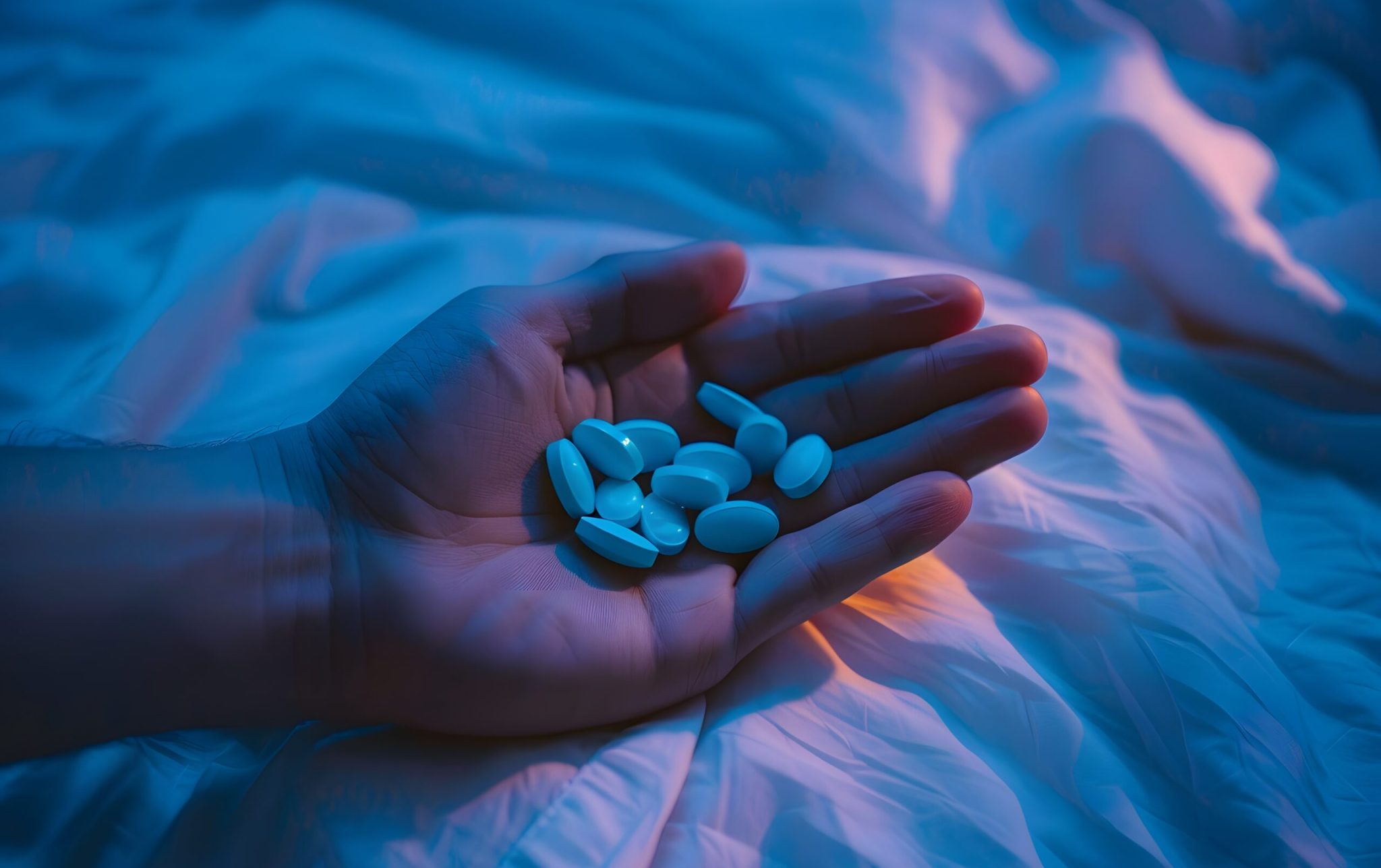 hand-with-pills-dark-environment